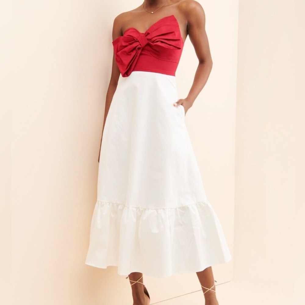 Bow-Tie Maxi Dress